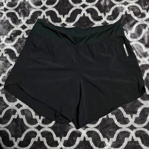 REI Coop 4.5" Running Shorts Women's Small Black Reflective Inner Pocket Lining